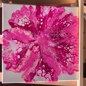 Handmade Acrylic Painting Abstract Canvas Art 12×12